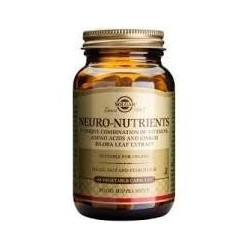 NEURO NUTRIENTS · 30 VEGICAPS · SOLGAR