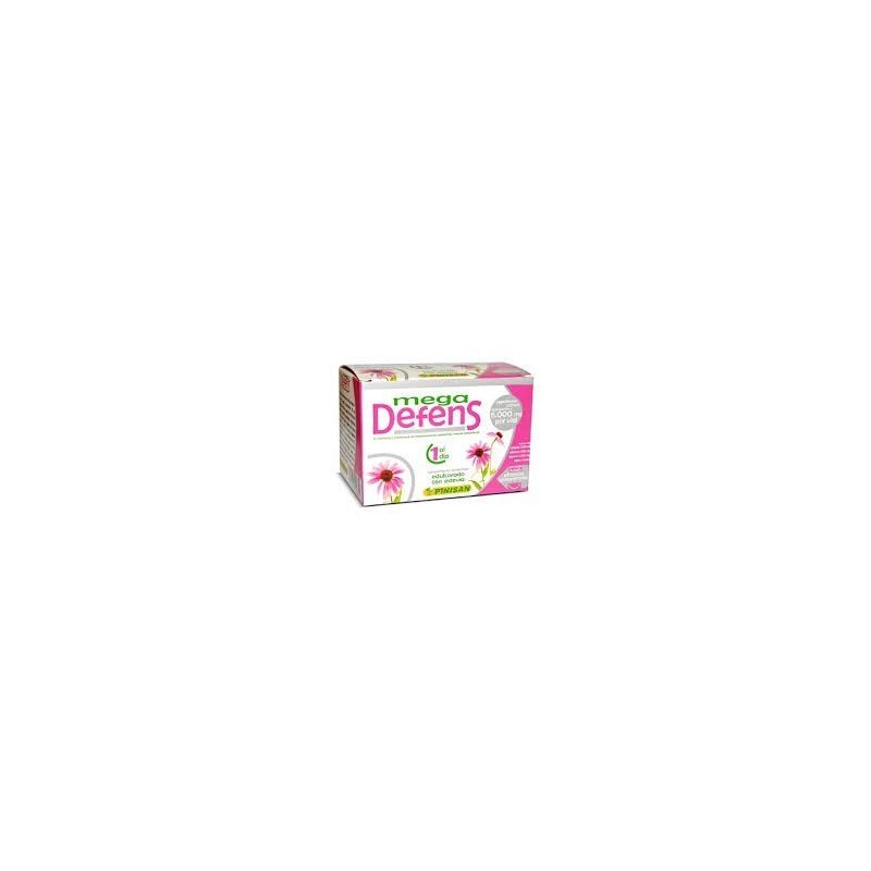Mega Defens · 6 viales · Pinisan 2 cajas