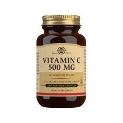 VITAMINA C 500 MG · 100  VEGICAPS · SOLGAR