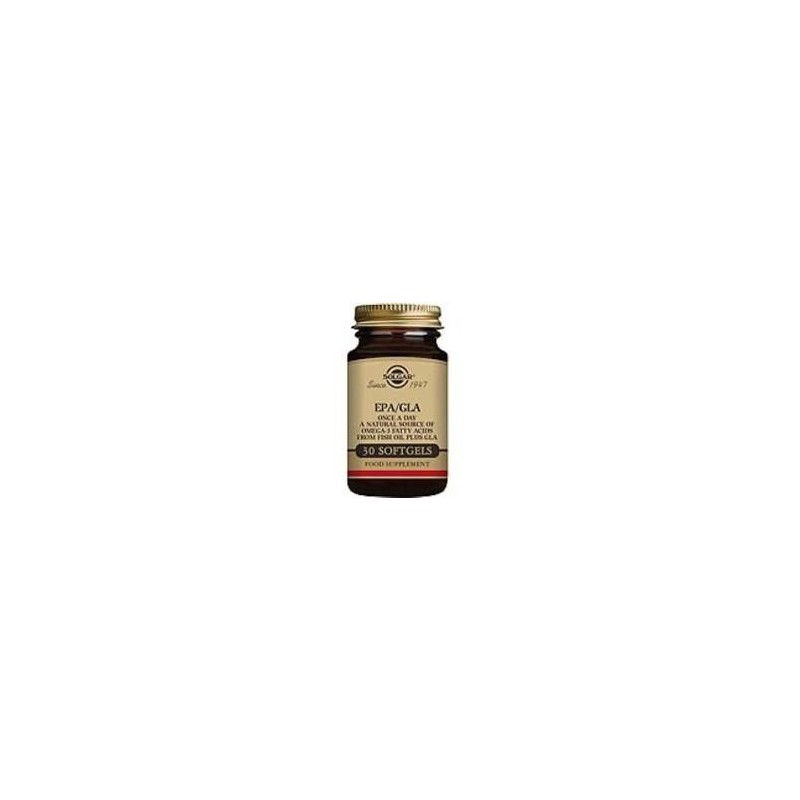 EPA GLA · 30 PERLAS · SOLGAR