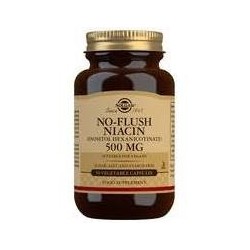 NIACINA ´no ruborizante´ 500MG · 50 VEGICAPS · SOLGAR