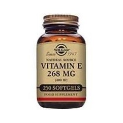 VITAMINA E 400IU (268mg) 100 CAPSULAS BLANDAS -SOLGAR