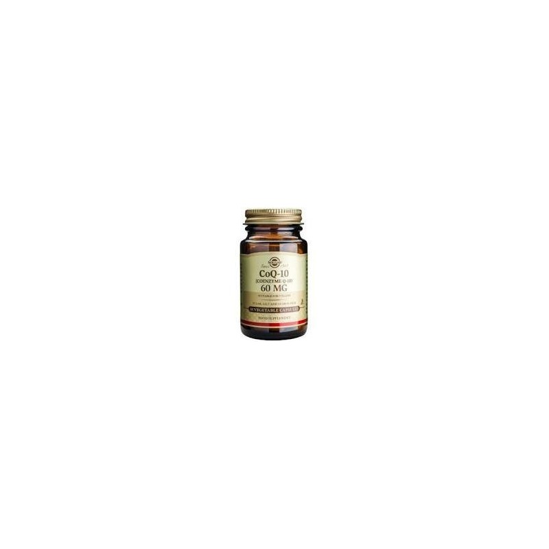 COENZIMA Q10 60 MG · 60 VEGICAPS · SOLGAR