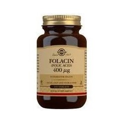 ACIDO FOLICO 400MCG -. (FOLACIN) 250 COMPRIMIDOS -SOLGAR