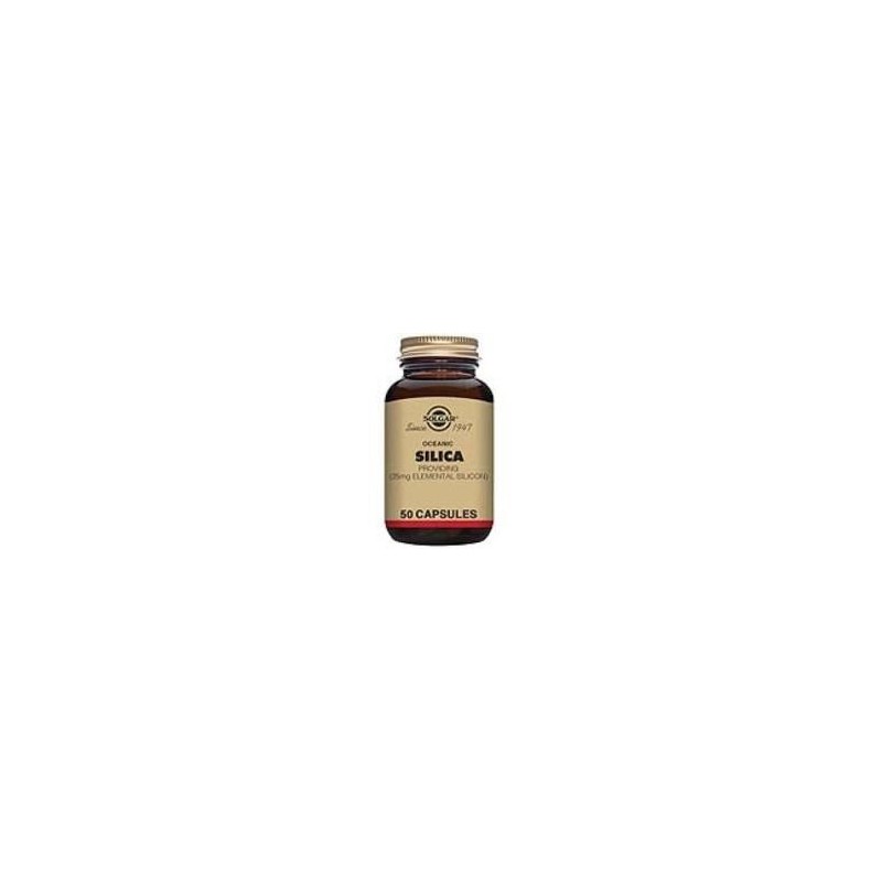 SILICE OCEANICO 25 MG · 50 VEGICAPS · SOLGAR