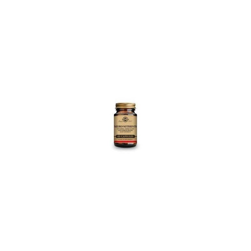 NEURO NUTRIENTS · 60 VEGICAPS · SOLGAR
