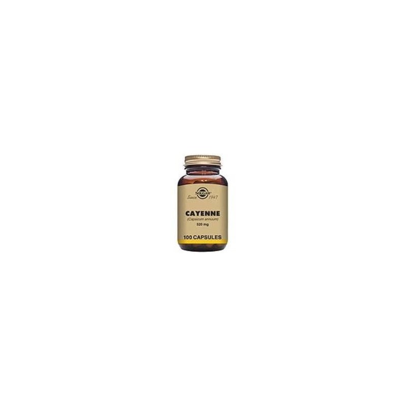 CAYENA 520mg ·100 VEGICAPS · SOLGAR