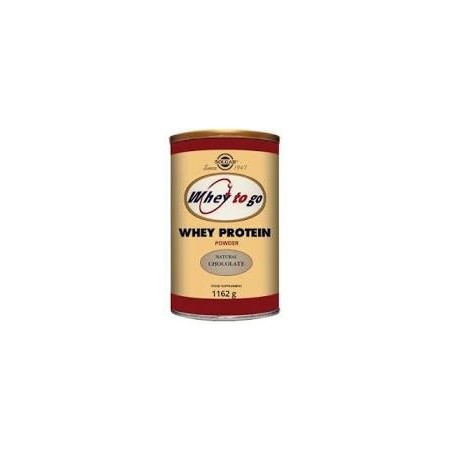 WHEY TO GO proteina en polvo CHOCOLATE 453 GR -SOLGAR