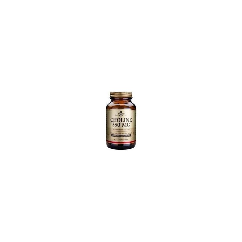 COLINA 350 MG · 100 VEGICAPS · SOLGAR