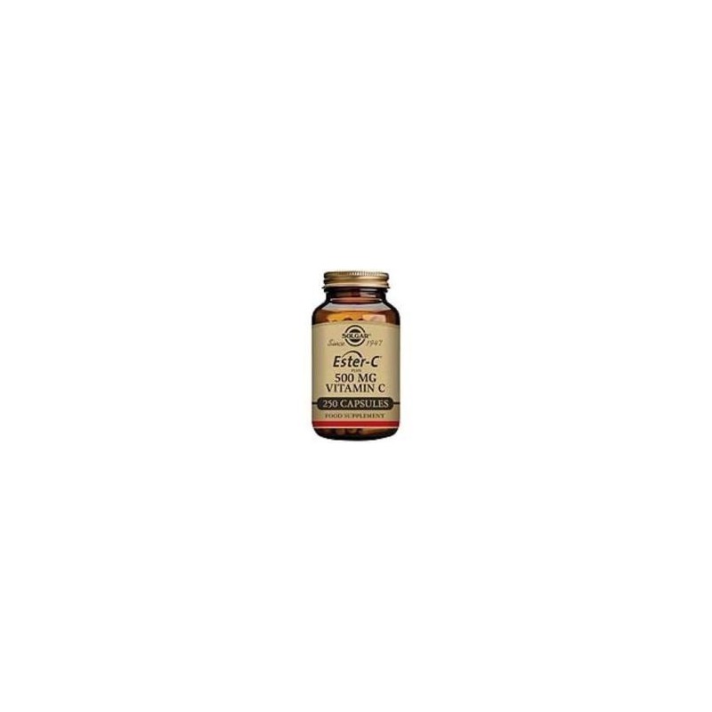 ESTER C PLUS 500mg · 250 VEGICAPS · SOLGAR