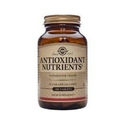 NUTRIENTES ANTIOXIDANTE 100 COMPRIMIDOS -SOLGAR