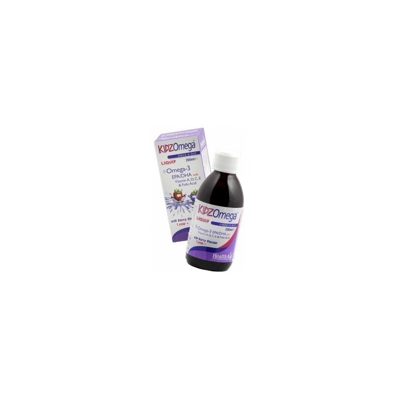 KidzOmega Líquido - 200 ml - Health Aid