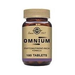 OMNIUM (comp. de multifitonutrientes) 180 COMPRIMIDOS -SOLGAR