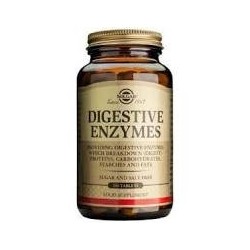 ENZIMAS DIGESTIVAS 250 CO PRIMIDOS -SOLGAR