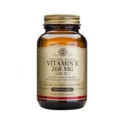 VITAMINA E 400IU (268mg) 250 CAPSULA BLANDA -SOLGAR