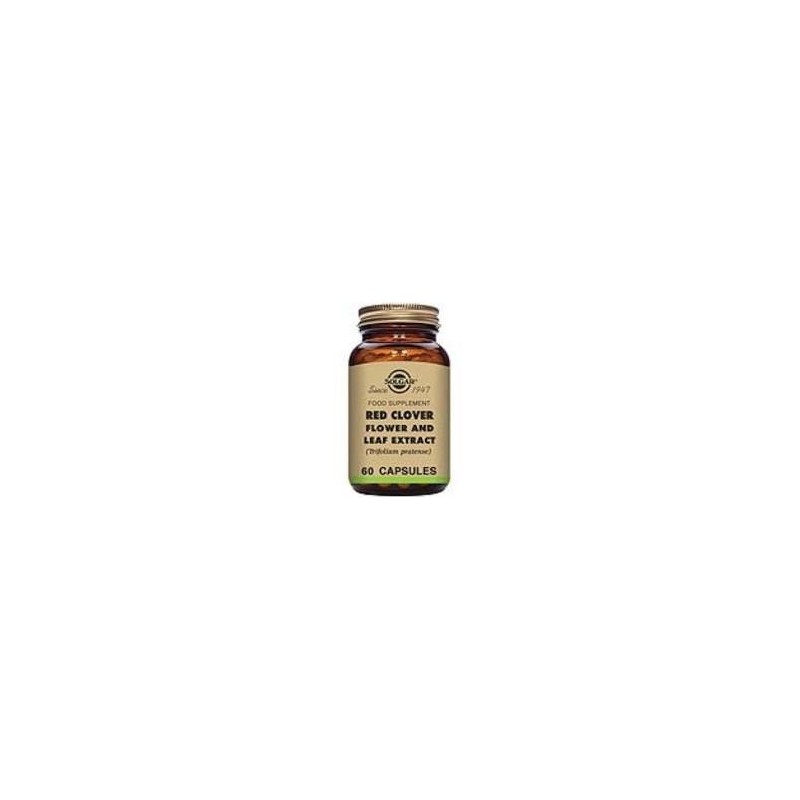 TREBOL ROJO - flor y hoja - (red clover) · 60 VEGICAPS · SOLGAR