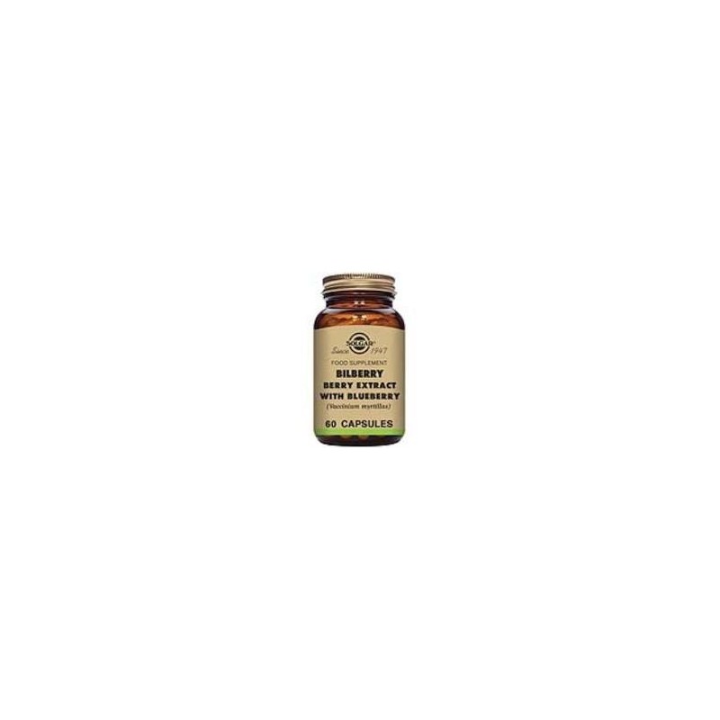 MIRTILO baya (bilberry) · 60 VEGICAPS · SOLGAR