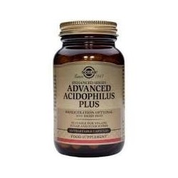 ACIDOPHILUS PLUS AVANZADO · 120 CAPSULAS · SOLGAR