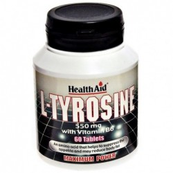 L-Tirosina - 60 comp - Health Aid