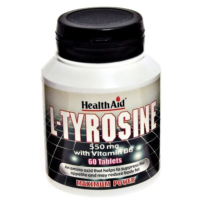 L-Tirosina - 60 comp - Health Aid