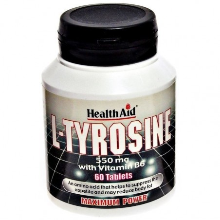 L-Tirosina - 60 comp - Health Aid