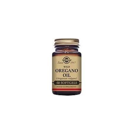 ACEITE DE OREGANO SILVESTRE (origanum v.) · 60PERLAS · SOLGAR