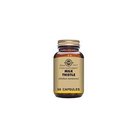 CARDO MARIANO (sylibum marianum) · 50 CAPSULAS VEGETALES · SOLGAR
