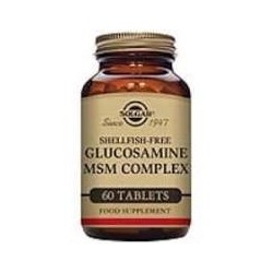 GLUCOSAMINA MSM COMPLEX · 60 COMPRIMIDOS · SOLGAR