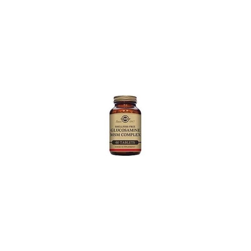 GLUCOSAMINA MSM COMPLEX · 60 COMPRIMIDOS · SOLGAR
