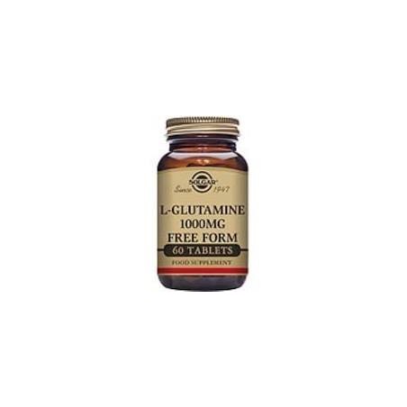 L-GLUTAMINA 1000 MG · 60 COMPRIMIDOS · SOLGAR