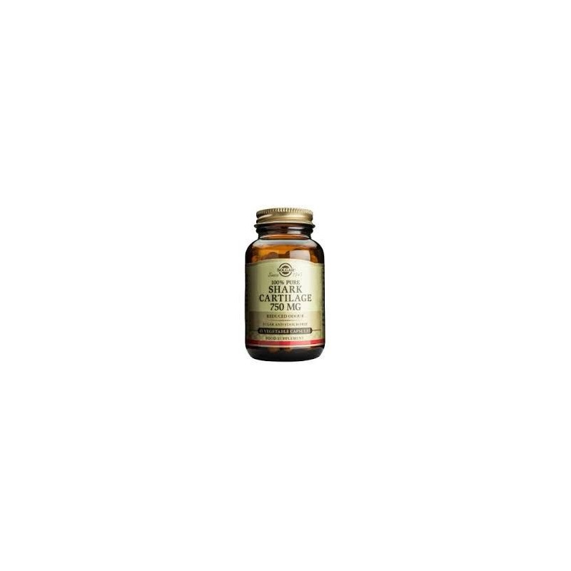 CARTILAGO TIBURON (100% puro) 750 MG - 45 CAPSULAS -SOLGAR