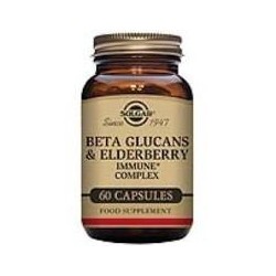 BETA GLUCANOS complex- 60 CAPSULAS VEGETALES -SOLGAR