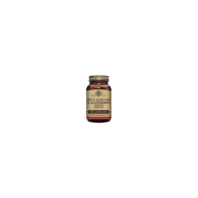 BETA GLUCANOS complex ·  60 CAPSULAS VEGETALES · SOLGAR