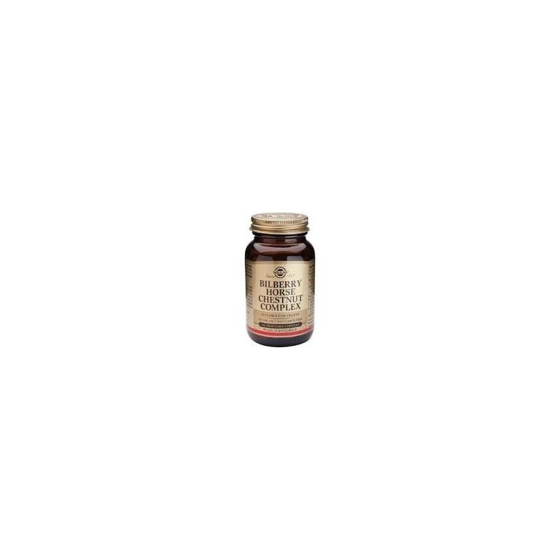 CASTAÑO DE INDIAS MIRTILO complex · 60 CAPSULAS VEGETALES · SOLGAR