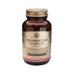 THERMOGENIC complex con svetol · 60 CAPSULAS VEGETALES · SOLGAR