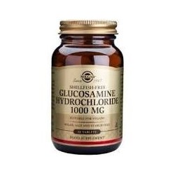 GLUCOSAMINA CLORHIDRATO 1000mg · 60 COMPRIMIDOS · SOLGAR