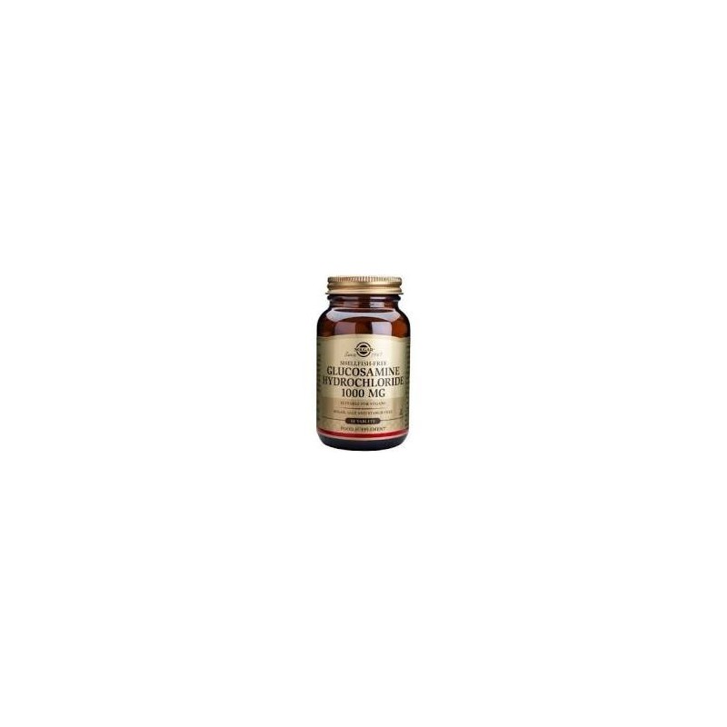 GLUCOSAMINA CLORHIDRATO 1000mg · 60 COMPRIMIDOS · SOLGAR