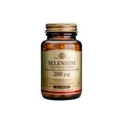 SELENIO 200mcg (sin levadura) 100 COMPRIMIDOS -SOLGAR