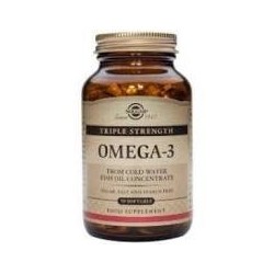 OMEGA 3 triple concentracion 50 CAPSULAS BLANDAS -SOLGAR