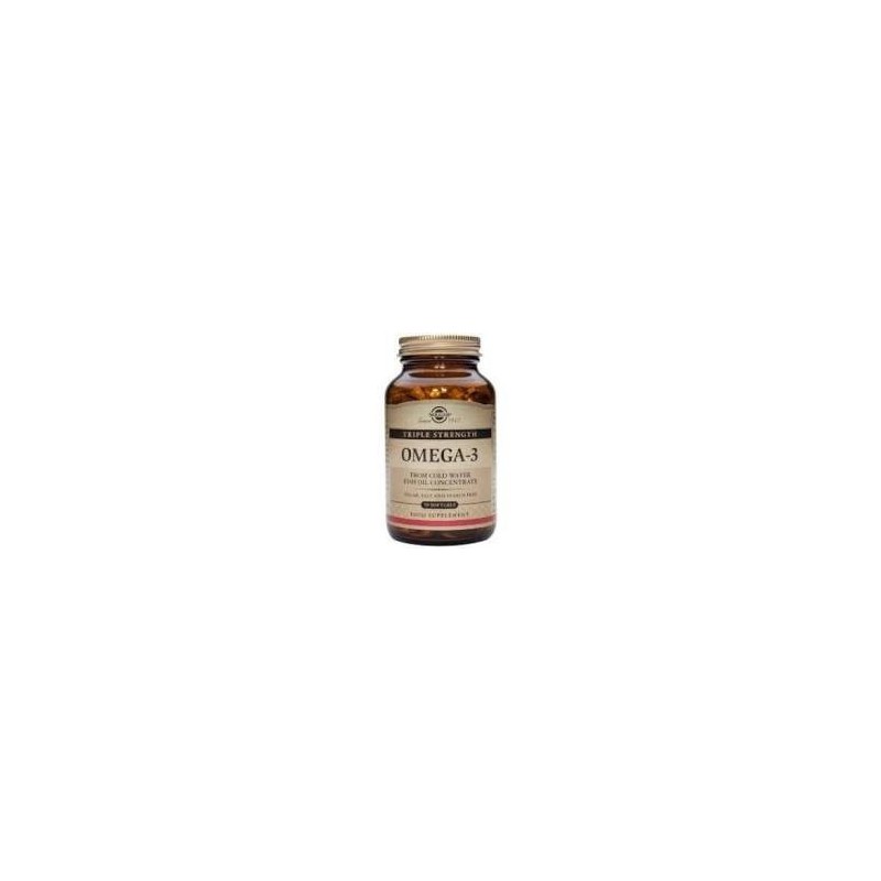 OMEGA 3 · 50 CAPSULAS BLANDAS · SOLGAR