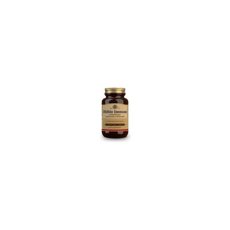 ULTIBIO IMMUNE · 30 CAPSULAS VEGETALES · SOLGAR