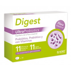 Digest Ultra Probiotics - 30 comp - Eladiet