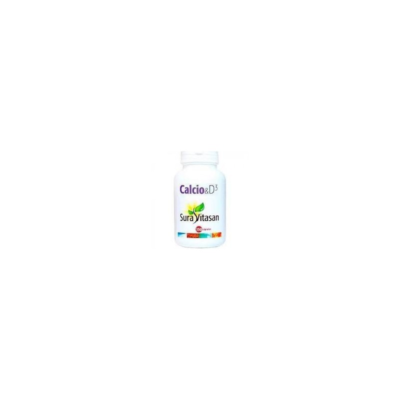 CALCIO VIT.D3 · 150 CAPSULAS · SURA VITASAN