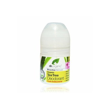 Dr. Organic Desodorante de Árbol de té Orgánico 50 ml