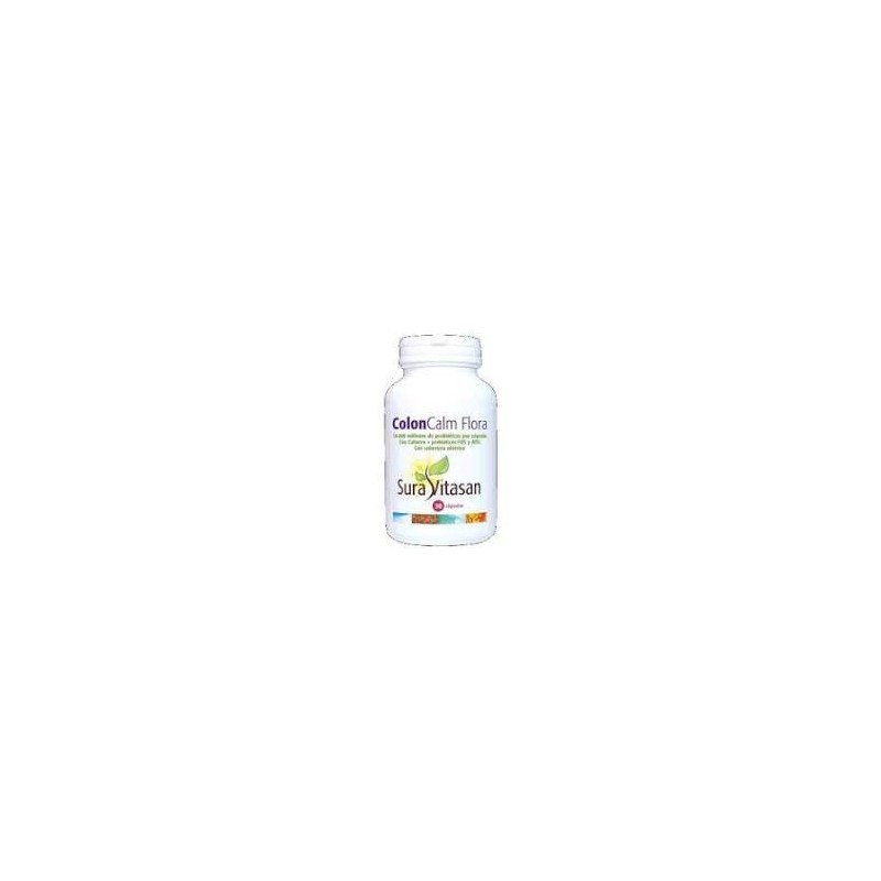 COLON CALM FLORA · 30 CAPSULAS · SURA VITASAN