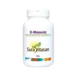 D-MANOCIST probiotic · 50 GRAMOS ·SURA VITASAN