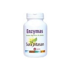 ENZYMAS · 60 CAPSULAS · SURA VITASAN