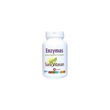 ENZYMAS DIGESTIVAS · 100 CAPSULAS · SURA VITASAN