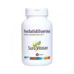 FOSFATIDIL SERINA 20mg · 60 CAPSULAS · SURA VITASAN
