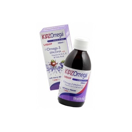 KidzOmega Líquido - 200 ml - Health Aid